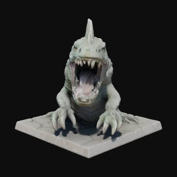 3D model for Roaring Stone Beast