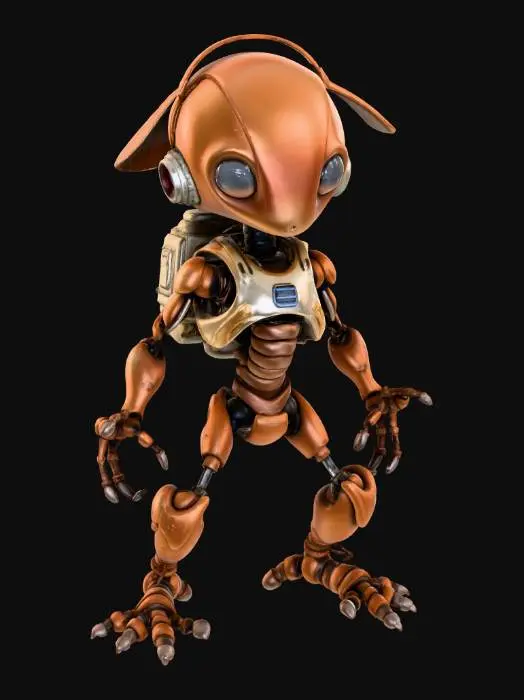 3D model for Explorer Droid