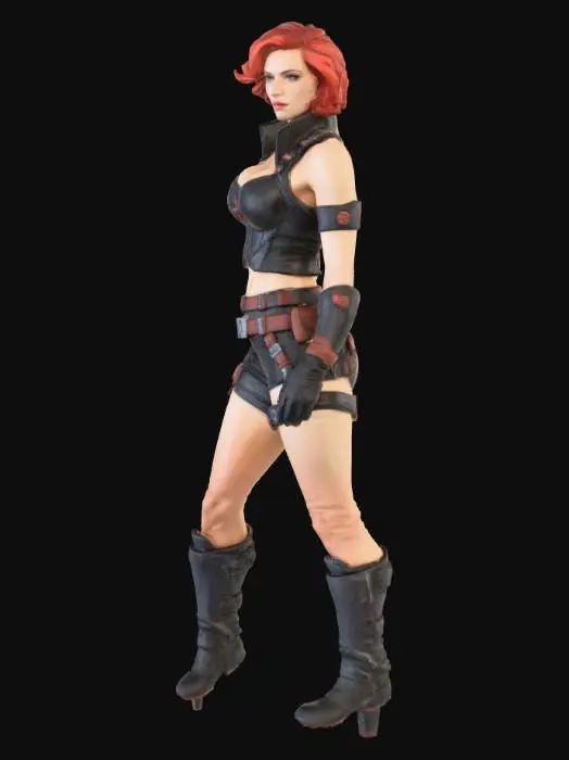 3D model for Warrior in the Hall