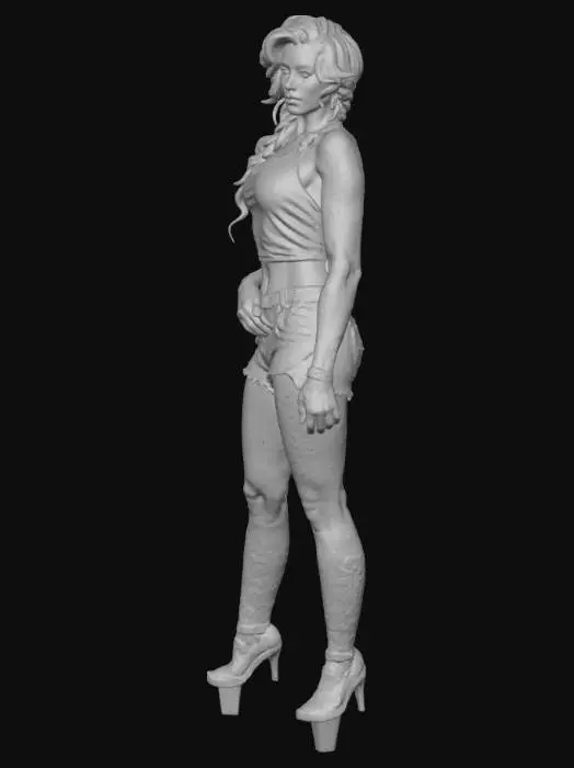 3D model for Gothic Elegance