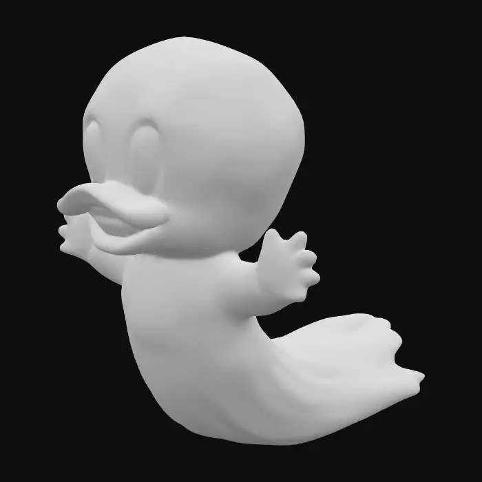 3D model for Ghostly Quacker