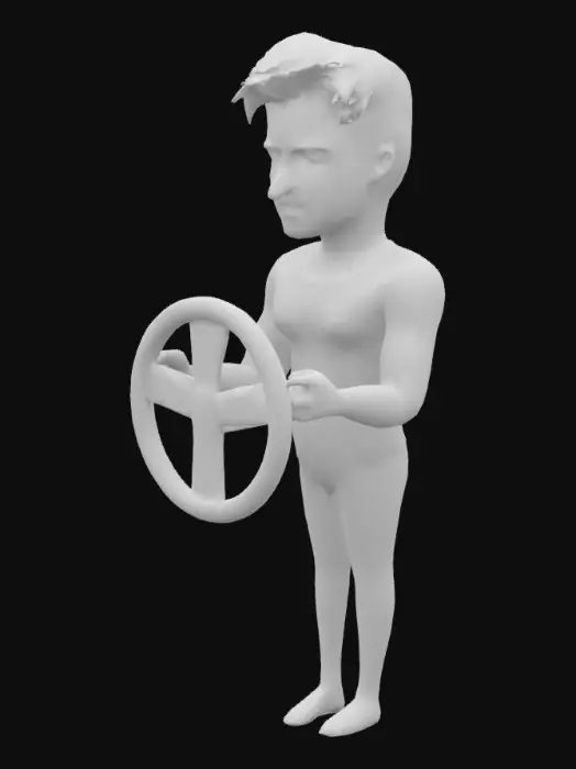 3D model for Jonathan der auto fährt