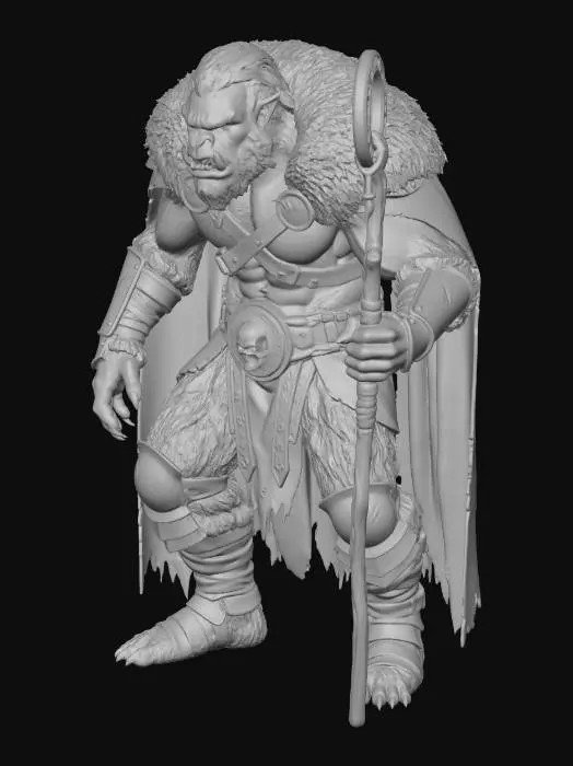 3D model for Runic Warlord