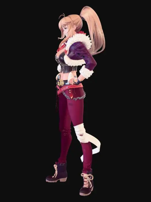 3D model for Cia Scarlet Corsair