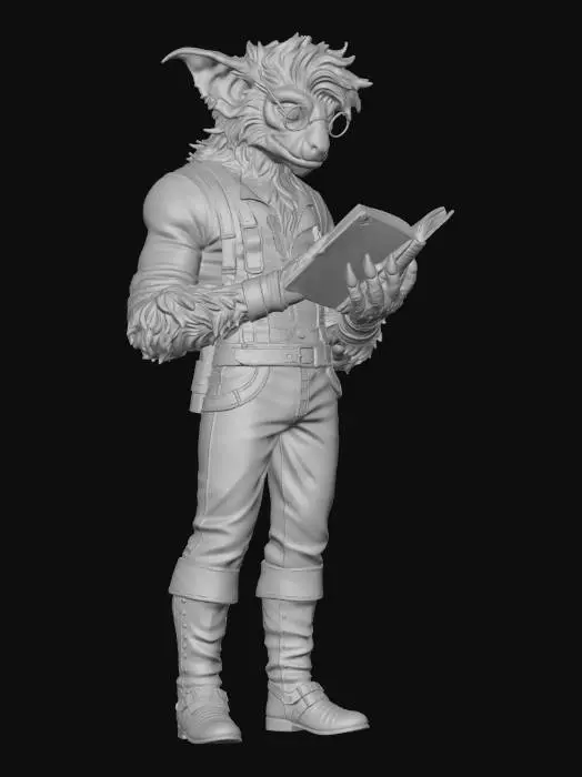 3D model for Young Nerdy Bugbear