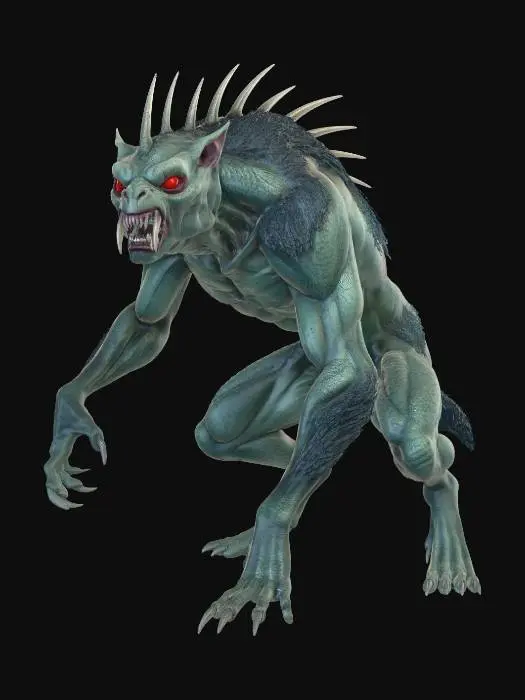 3D model for Chupacabra Cryptid From Folklore