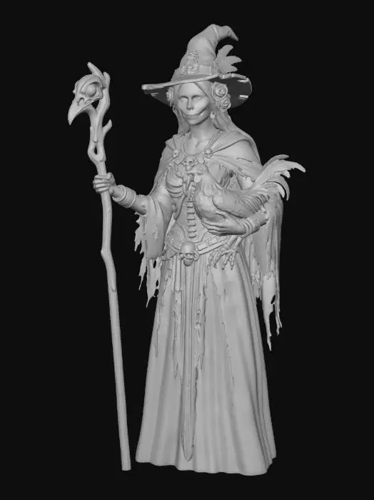 3D model for La Bruja