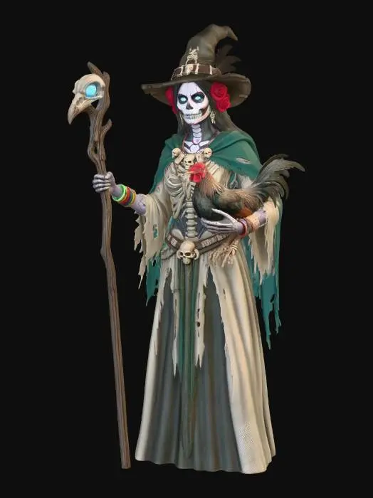 3D model for La Bruja
