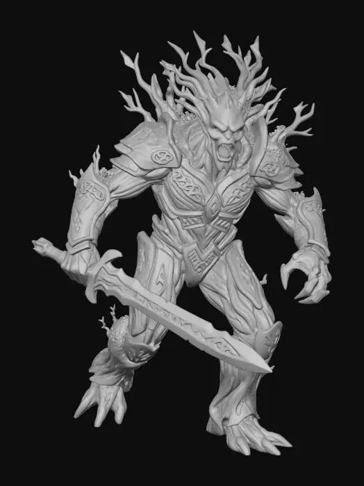 3D model for Lumbering Warlord