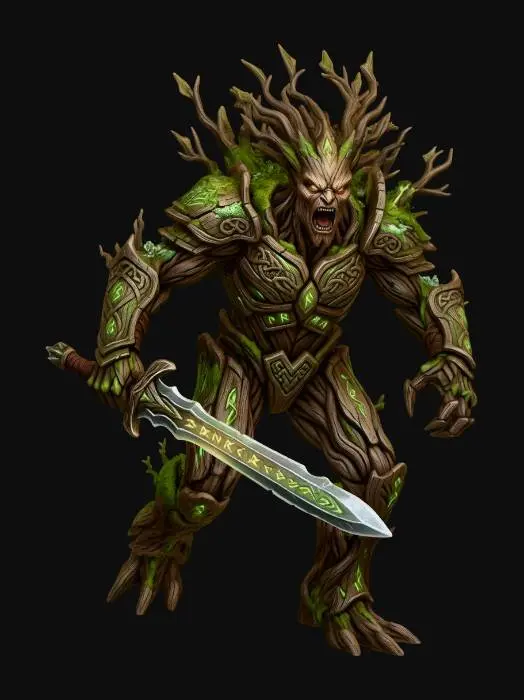 3D model for Lumbering Warlord