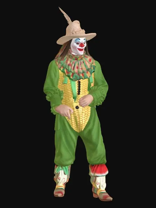 3D model for Cornstalk Clown