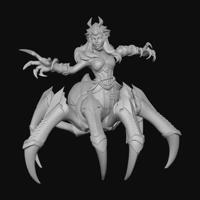 3D model for drider queen