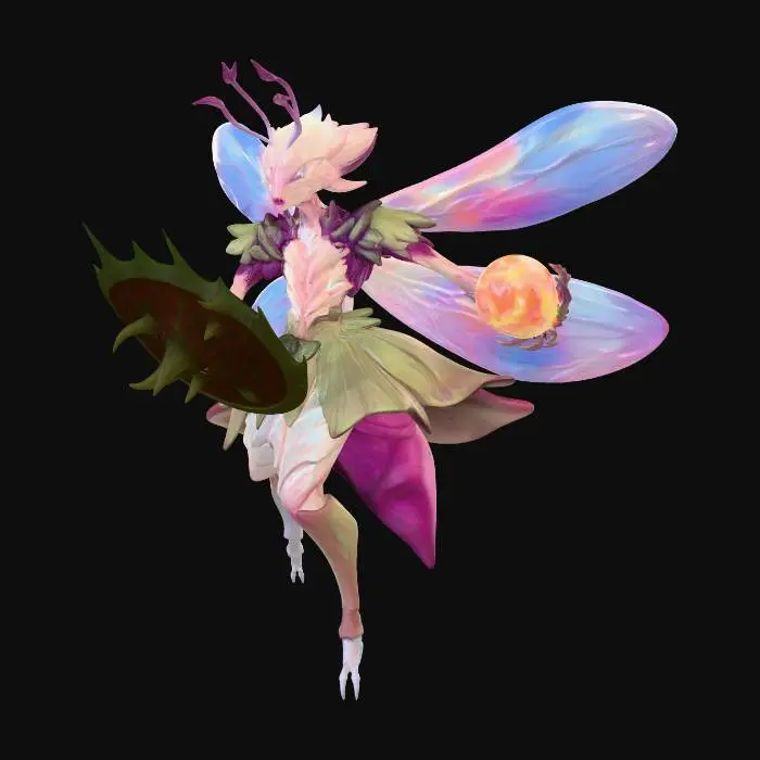 3D model for faerie guardian