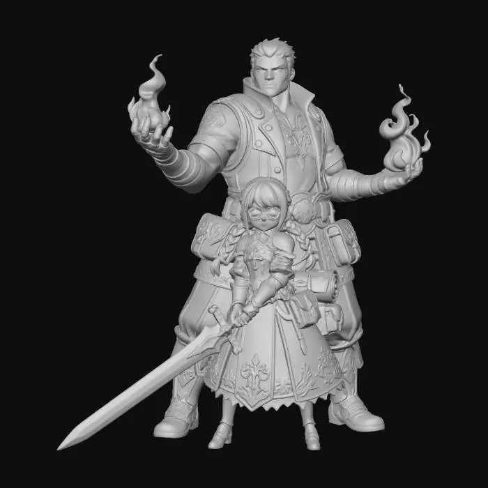 3D model for Adventure Friends