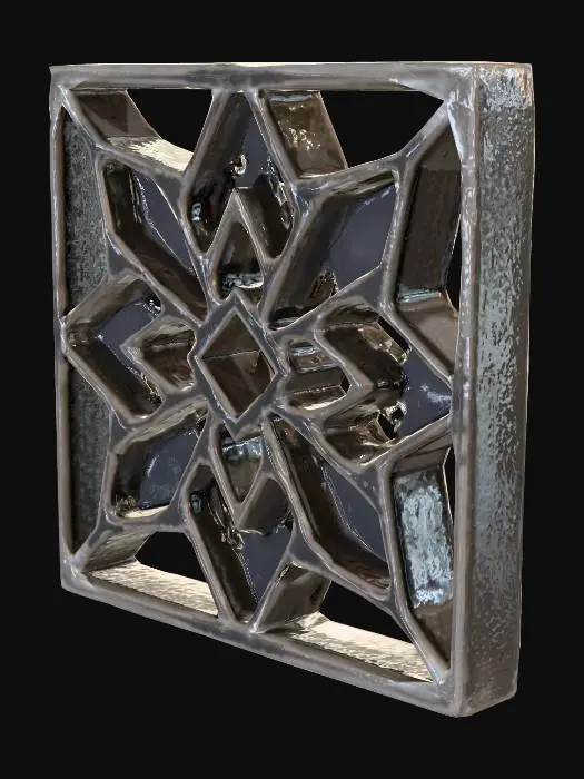 3D model for Geometric Grille Design