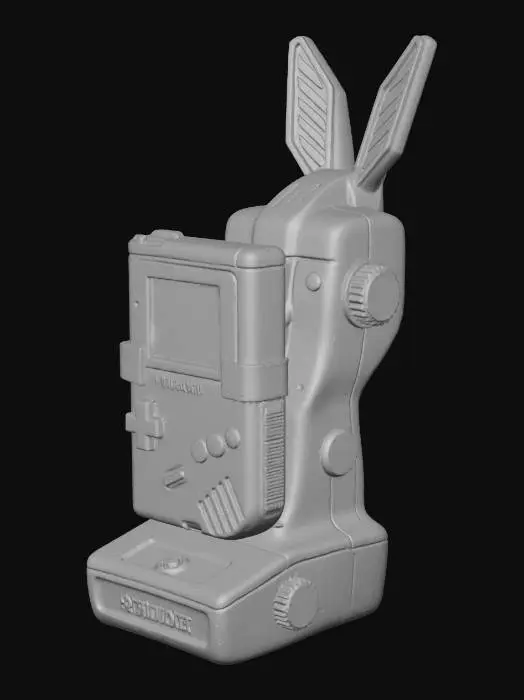 3D model for Gameboy Ghost Detector