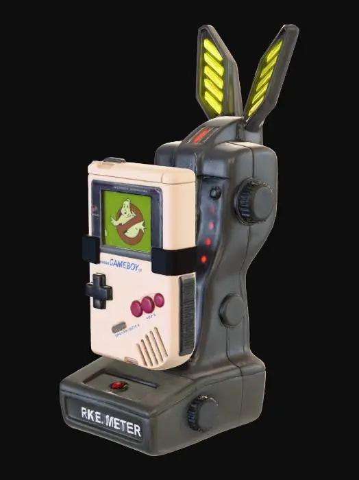 3D model for Gameboy Ghost Detector