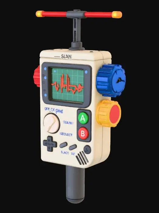 3D model for Retro Scanner Device