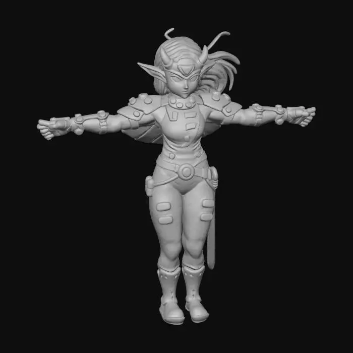3D model for Warrior of the Future