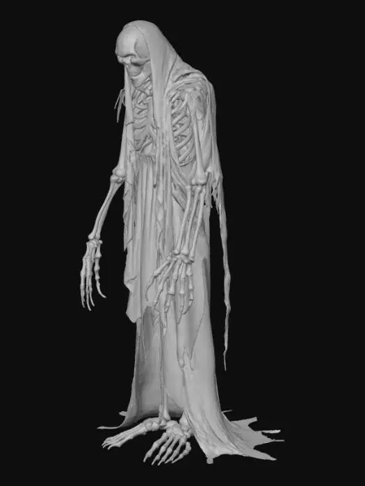 3D model for With all the knowledege you have, make me the scariest figure - all things allowed  - you kan make. Add colors, but only 4 (no shades of colours as I want to 3D print)