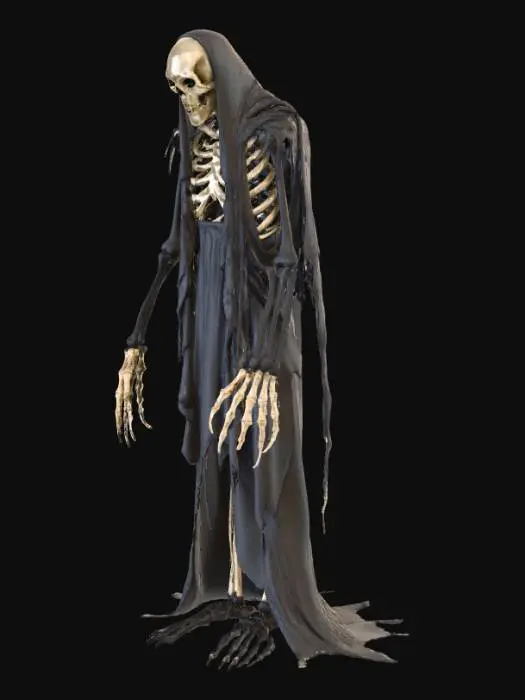 3D model for With all the knowledege you have, make me the scariest figure - all things allowed  - you kan make. Add colors, but only 4 (no shades of colours as I want to 3D print)