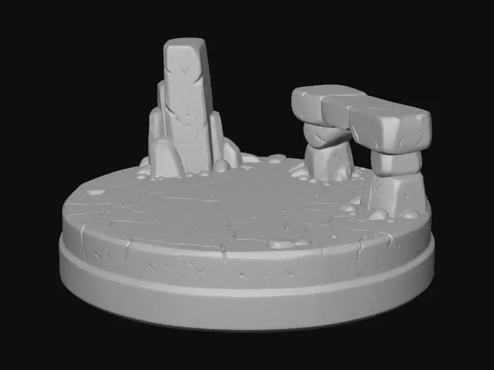 3D model for Desert Plateau Model