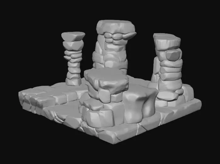 3D model for Stone Balance
