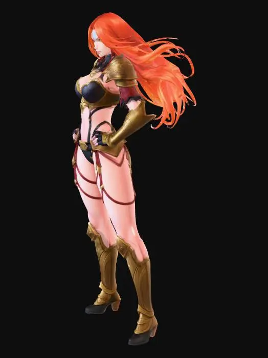 3D model for kira hellfire