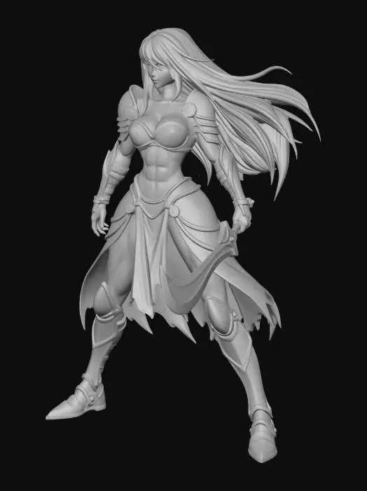 3D model for Warrior of the Sun