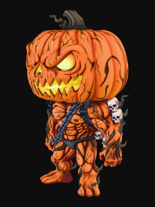 3D model for Pumpkin Warrior