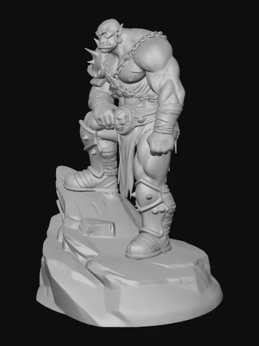 3D model for Orc Warlord
