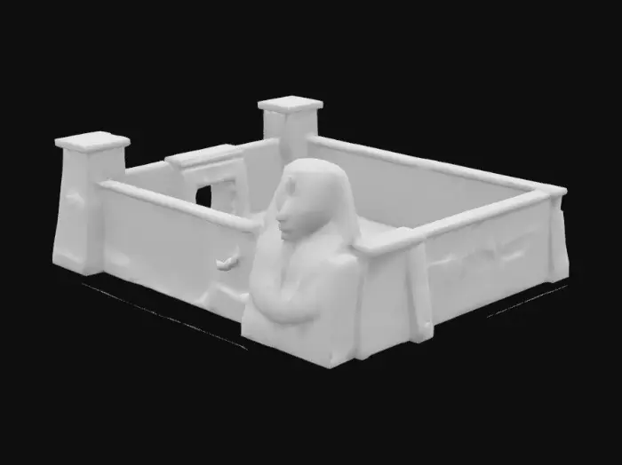 3D model for Pharaoh's Chamber