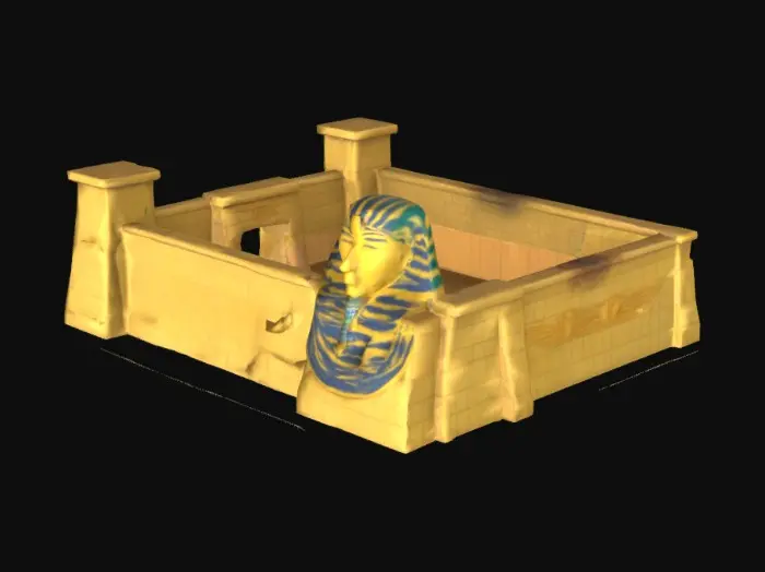 3D model for Pharaoh's Chamber