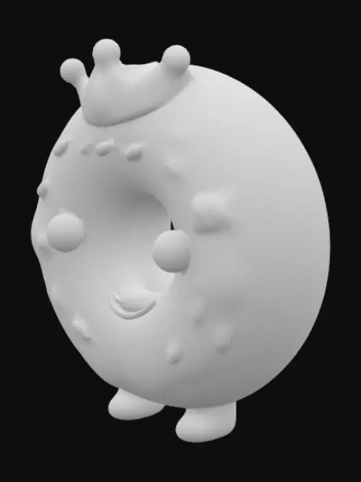 3D model for Donut queen