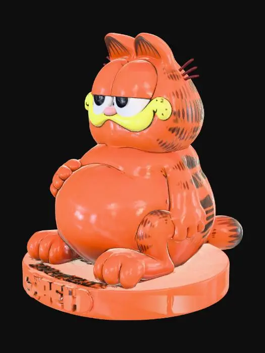 3D model for Garfield