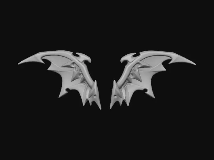 3D model for Demonic Wings