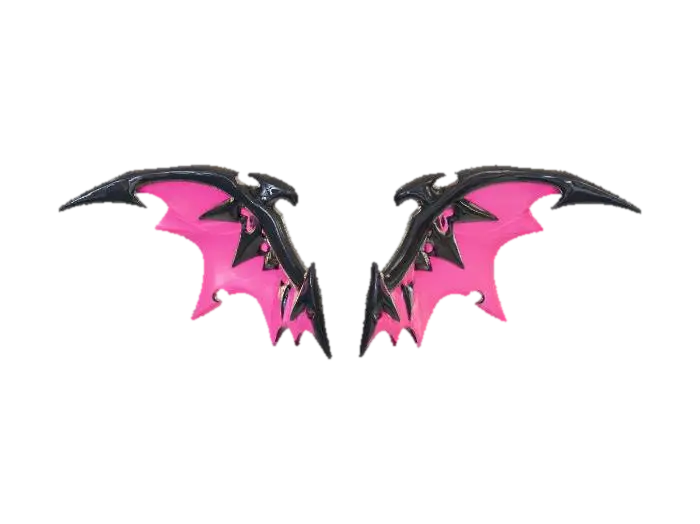 Demonic Wings - Devil 3D model, vytvořený pomocí AI