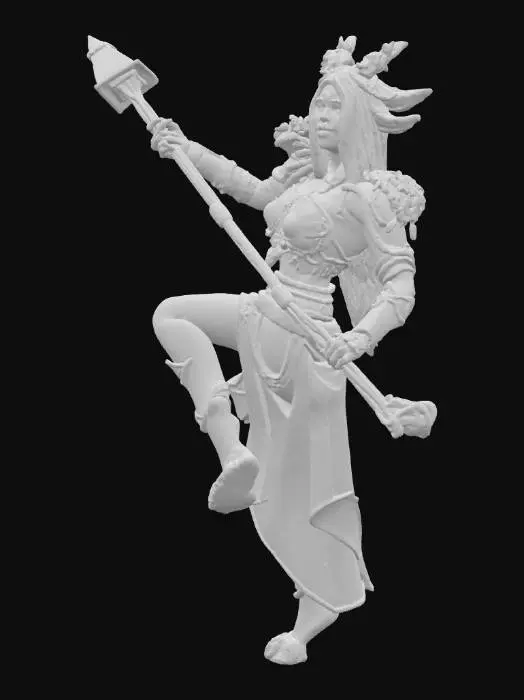 3D model for Draenei Sorcerer Rinka Cosplay , #wow# #cosplay#