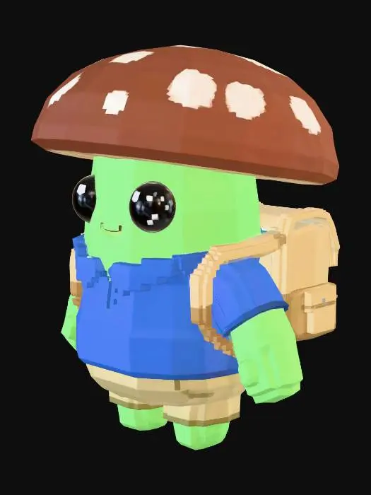 3D model for Mushroom Scout