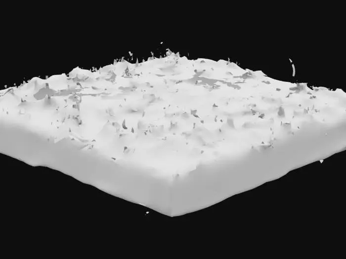 3D model for Grass Plot Rendering