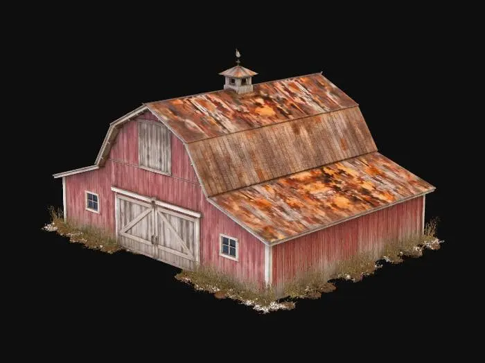 3D model for RedBarn