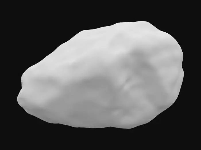 3D model for a gold nugget