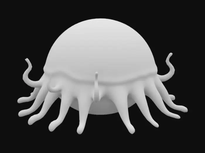 3D model for an amoeba