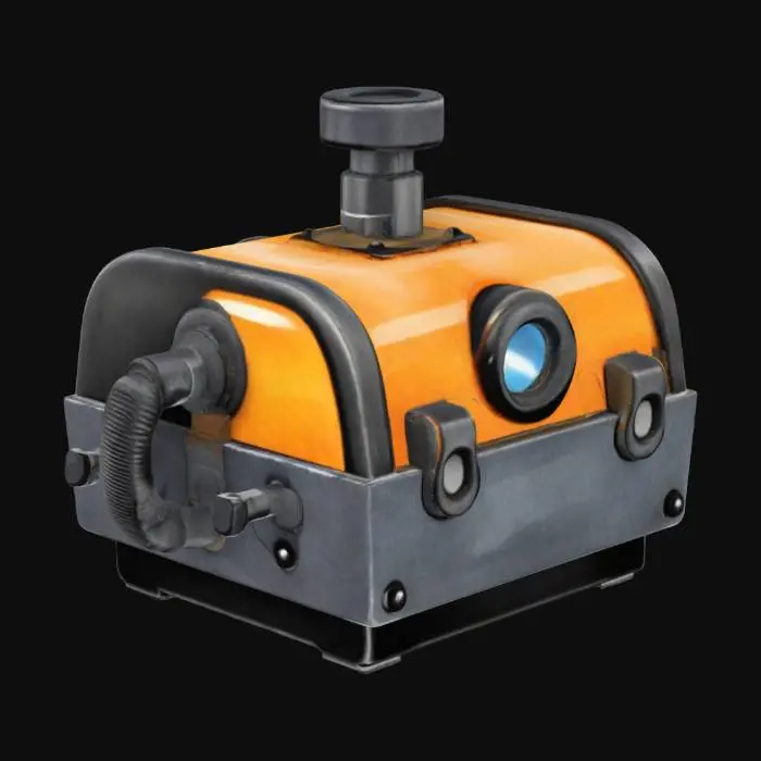 3D model for Oil refining machine