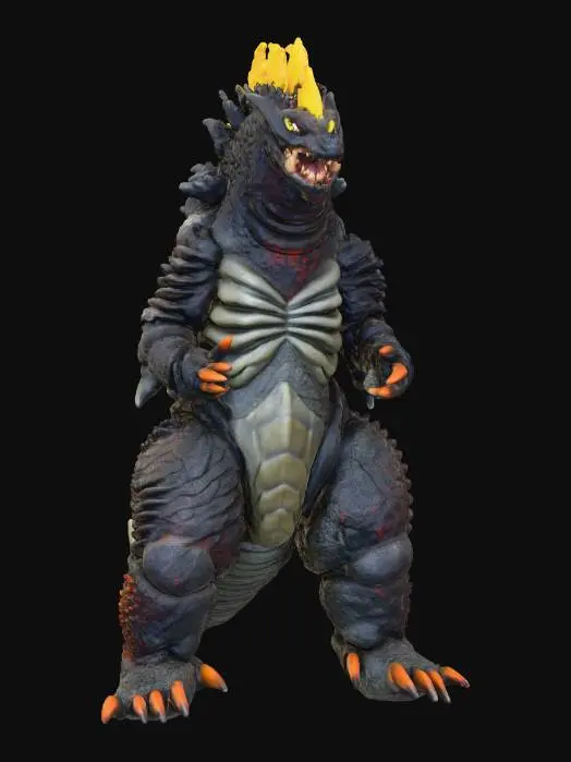 3D model for Ultra Kaiju Demaaga