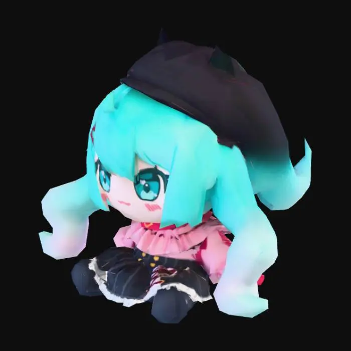 3D model for miku 2