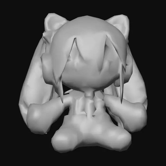 3D model for miku 3