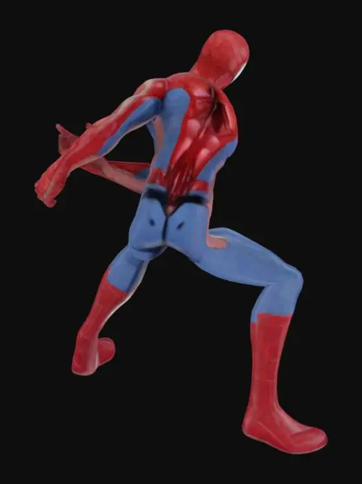 3D model for Spider Hero Toy