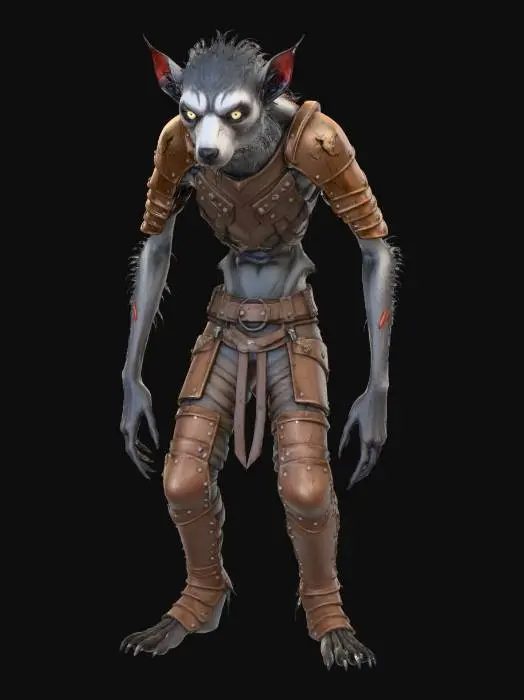 3D model for Runt Werewolf