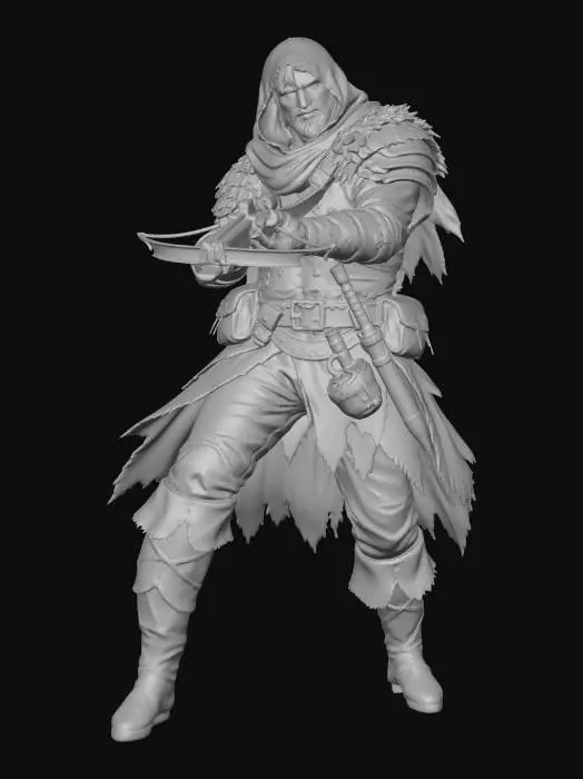 3D model for Rogue in the Forest